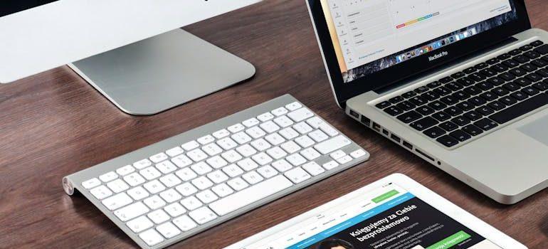  a computer, a laptop, and a tablet
Caption: Poor user experience on different devices can be one of the reasons to rebuild a website