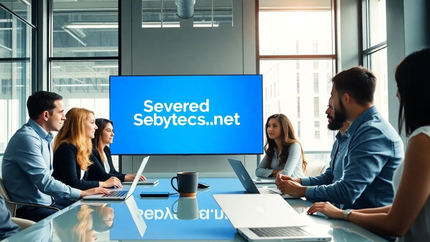 diverse team collaborating on data management solutions in a modern office.